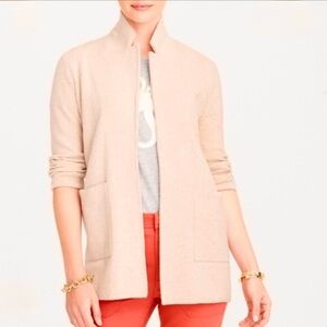J. Crew Factory | Tan Long Open Cardigan, S